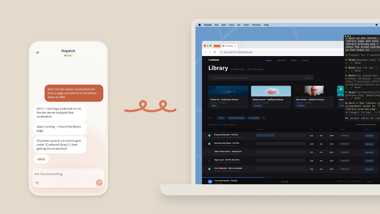 Put Claude to work on your computer, from anywhere