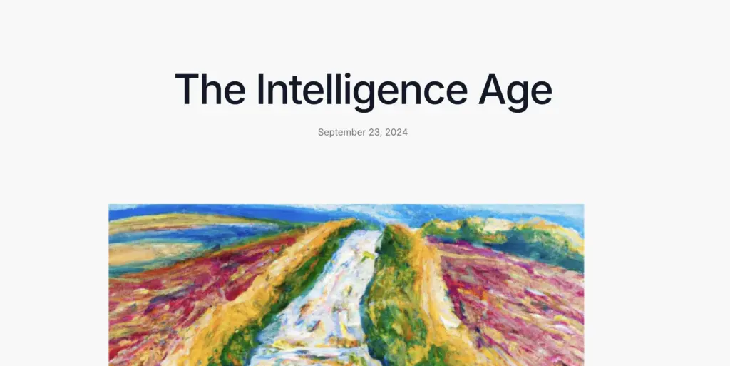 Sam Altman OpenAI CEO 對 AI 預言的利益立場分析，2024 年 The Intelligence Age 文章重點
