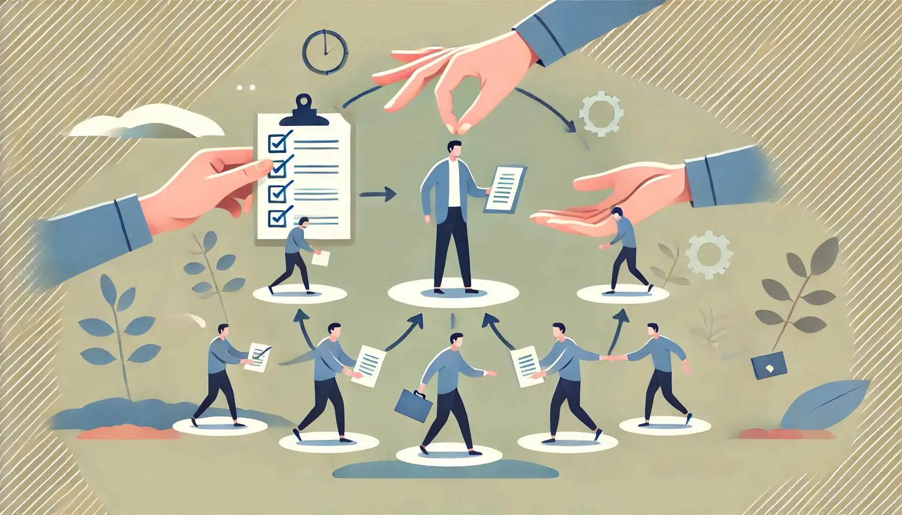 把時間買回來 DRIP Matrix 委派概念圖