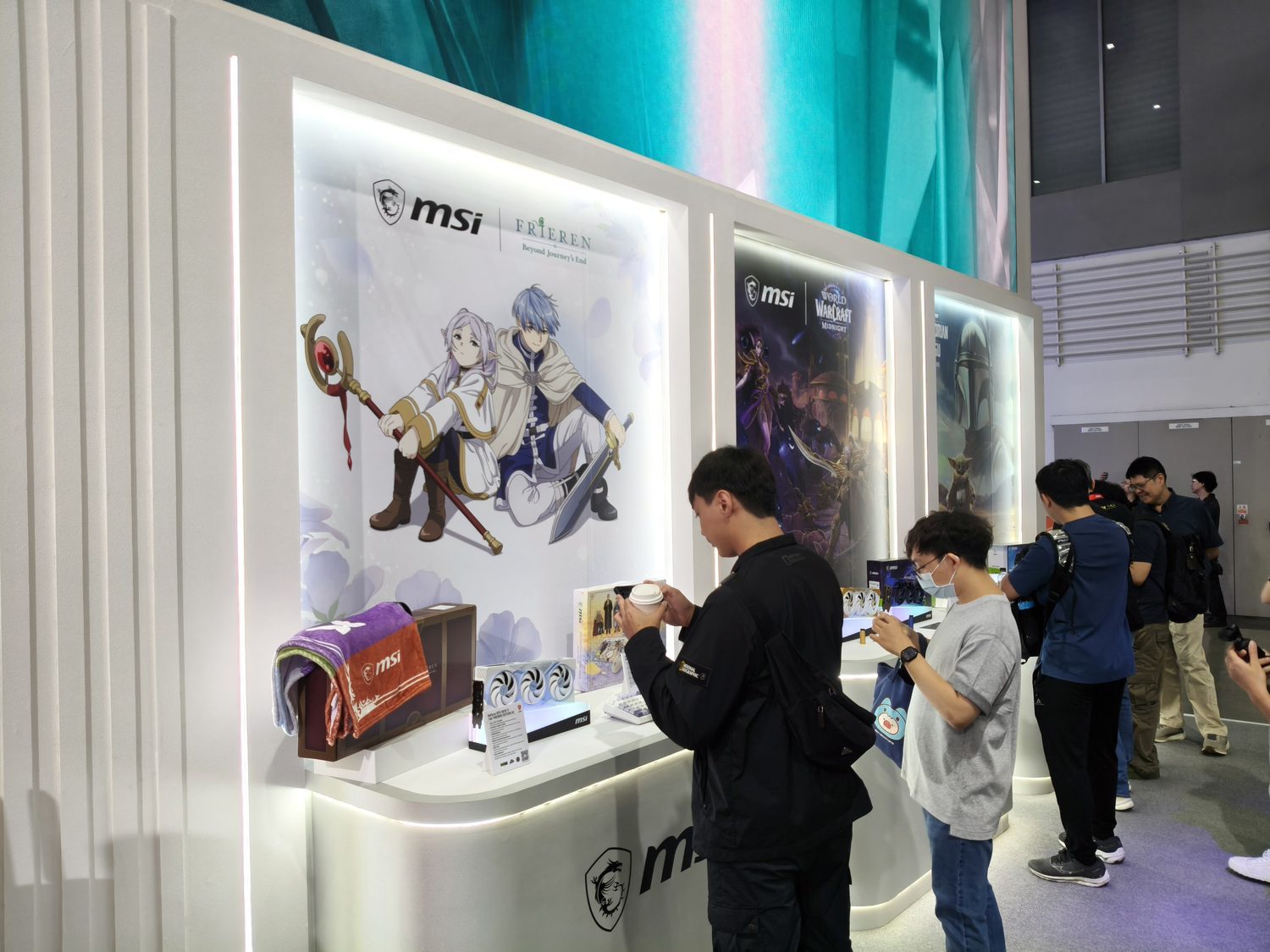 COMPUTEX 2026 微星 MSI 展位設計，南港展覽館一館四樓現場 3